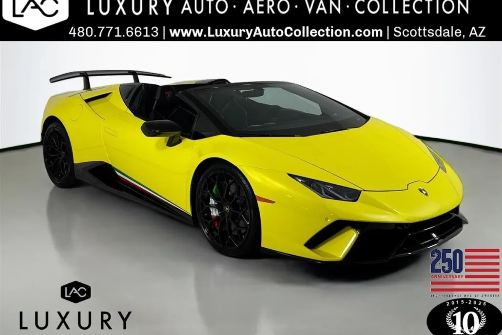 2019 Lamborghini Huracan Spyder Performante photo 1