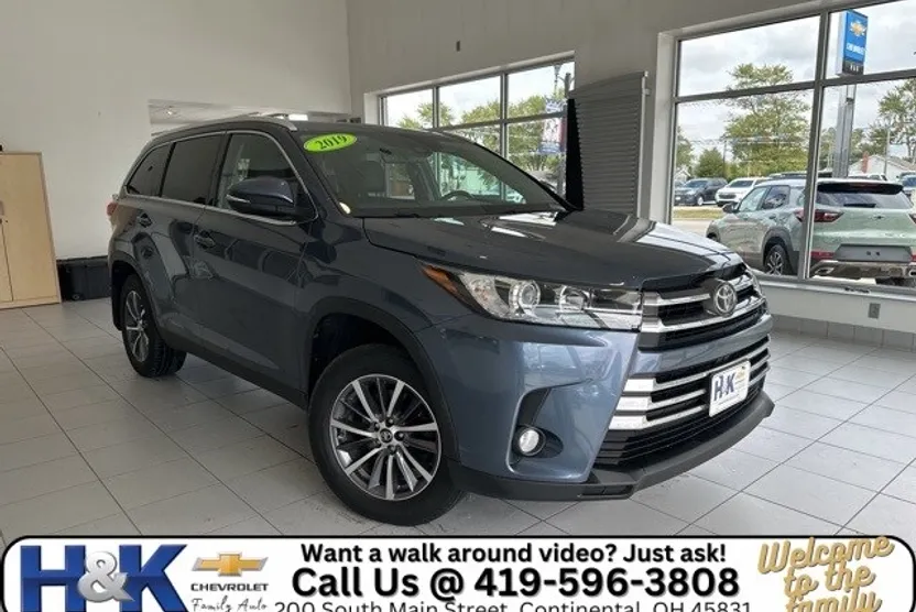 2019 Toyota Highlander XLE photo 1