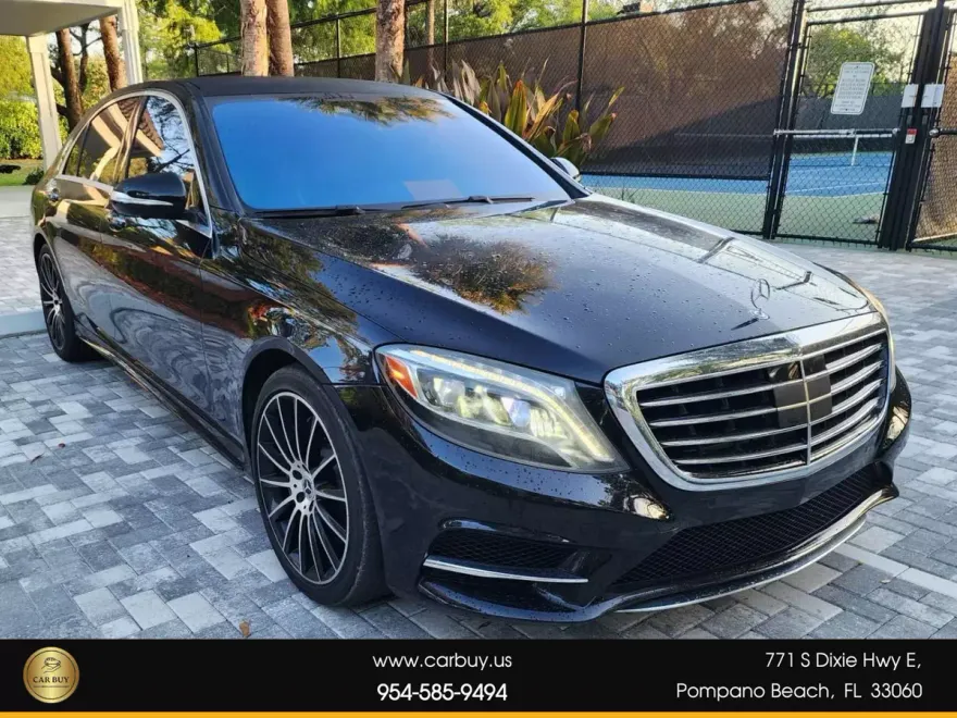 2015 Mercedes Benz S 550 photo 1