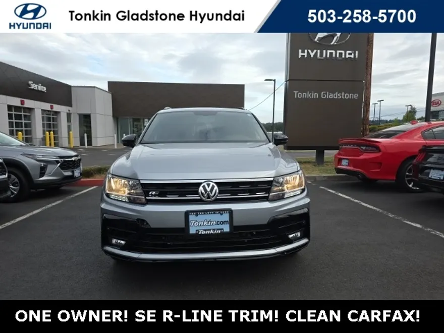 2021 Volkswagen Tiguan SE R-Line Black photo 1