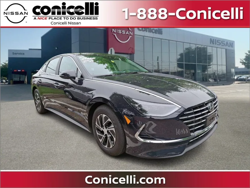 2023 Hyundai Sonata Hybrid Blue photo 1