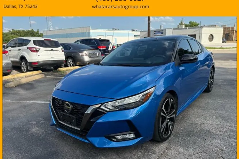 2021 Nissan Sentra SR photo 1