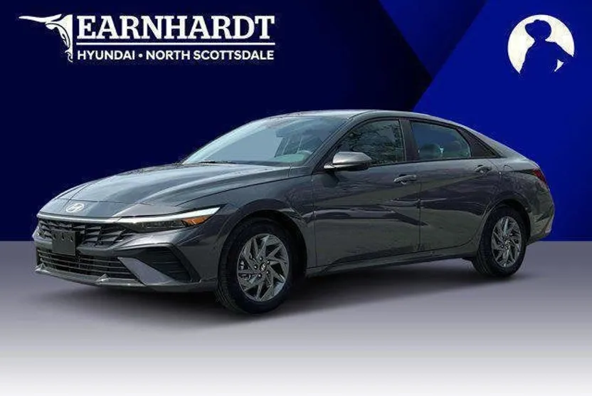 2025 Hyundai Elantra Hybrid Blue photo 1