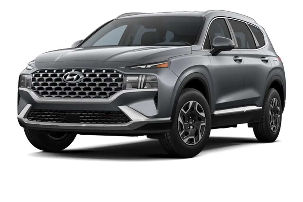 2022 Hyundai Santa Fe Blue photo 1