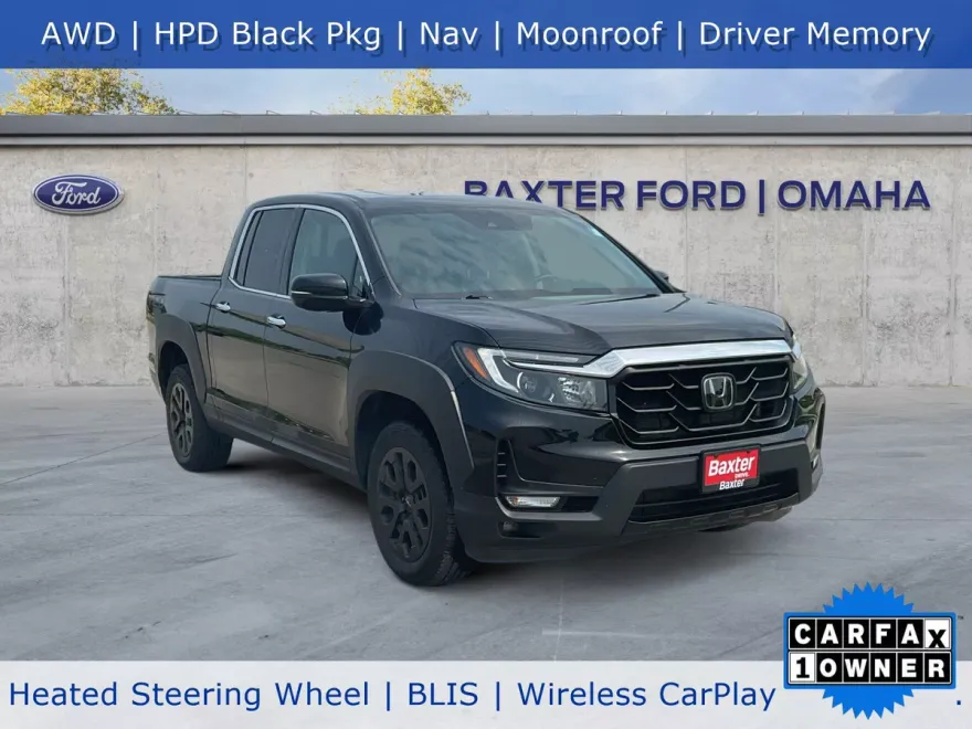 2022 Honda Ridgeline RTL-E Black Edition photo 1
