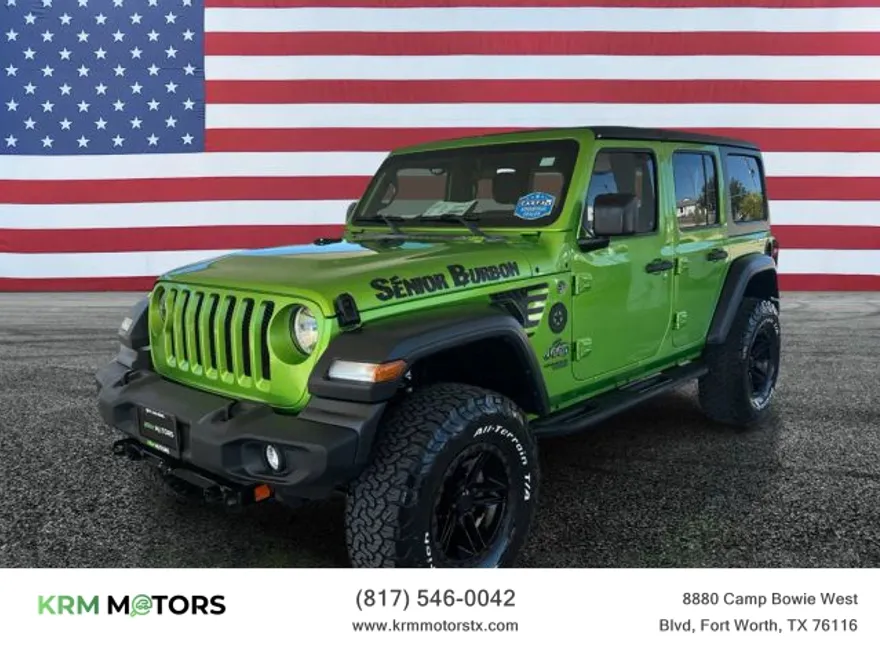 2014 Jeep Wrangler Unlimited Sahara Sport photo 1