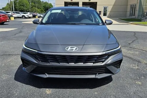 2025 Hyundai Elantra Hybrid Blue photo 2