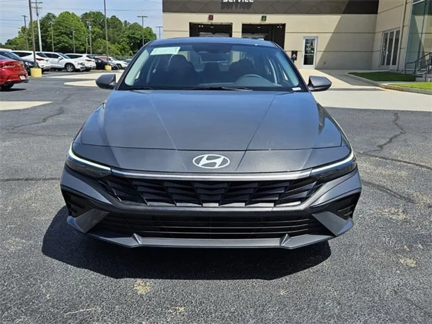 2025 Hyundai Elantra Hybrid Blue photo 2