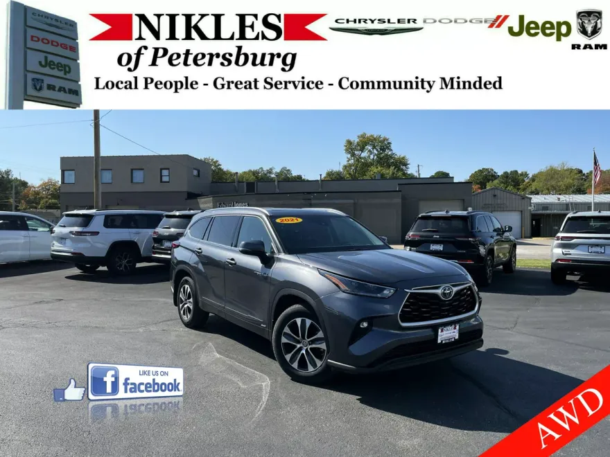2021 Toyota Highlander Hybrid XLE photo 1