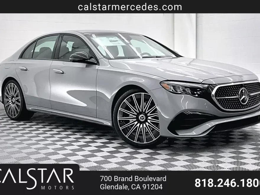 2026 Mercedes Benz E photo 1