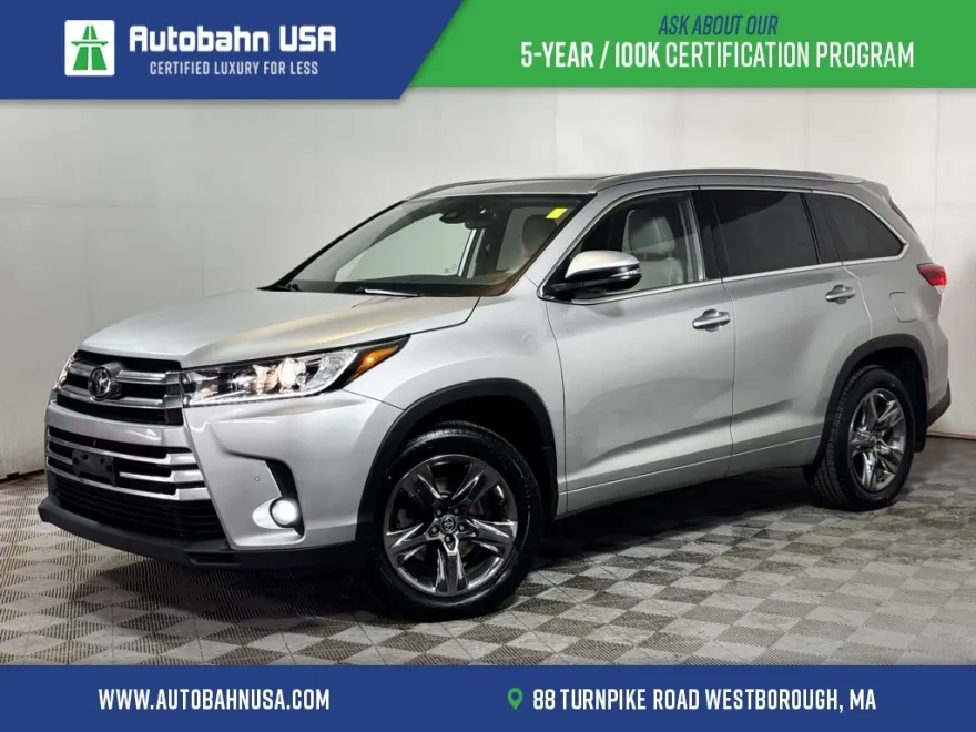 2019 Toyota Highlander Limited Platinum photo 1