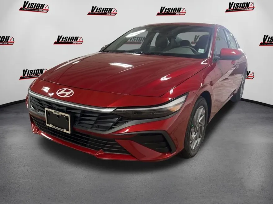 2025 Hyundai Elantra Hybrid Blue photo 1