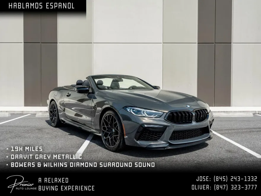 2022 Bmw M8 Competition Convertible photo 1