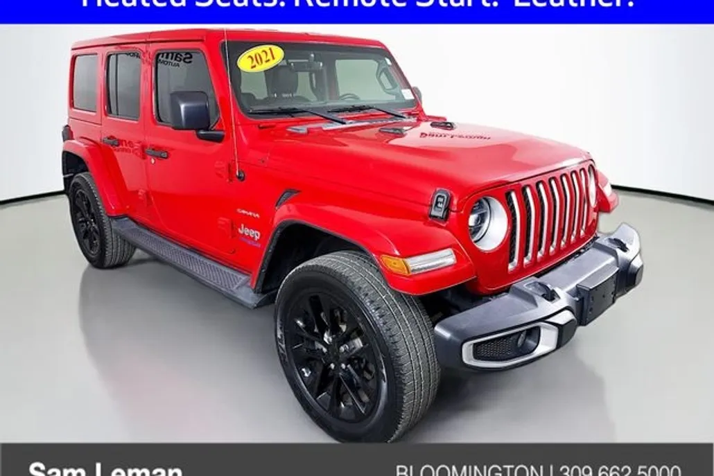 2021 Jeep Wrangler Unlimited Sahara 4xe photo 1