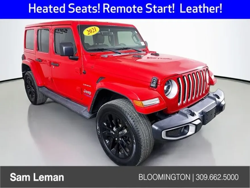 2021 Jeep Wrangler Unlimited Sahara 4xe photo 1