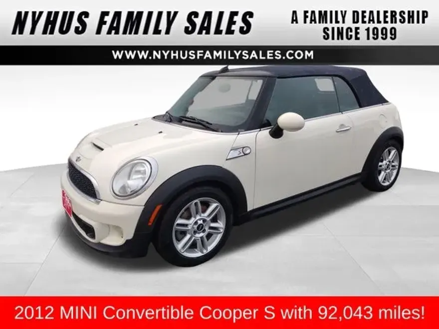 2012 Mini Cooper Base Convertible photo 1