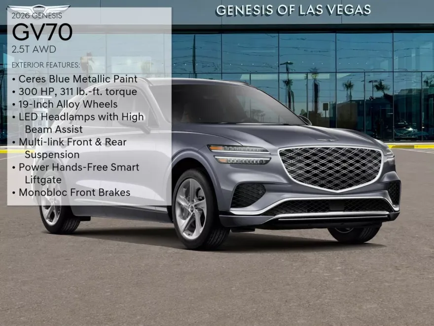 2026 Genesis GV70 2.5T photo 1