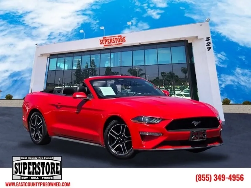 2022 Ford Mustang EcoBoost Premium Convertible photo 1