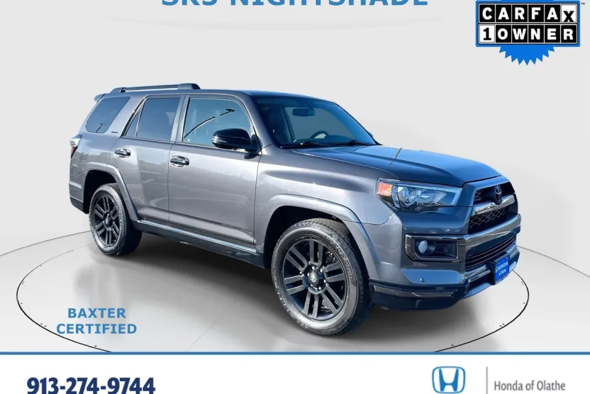 2019 Toyota 4Runner Limited Nightshade Edition photo 1