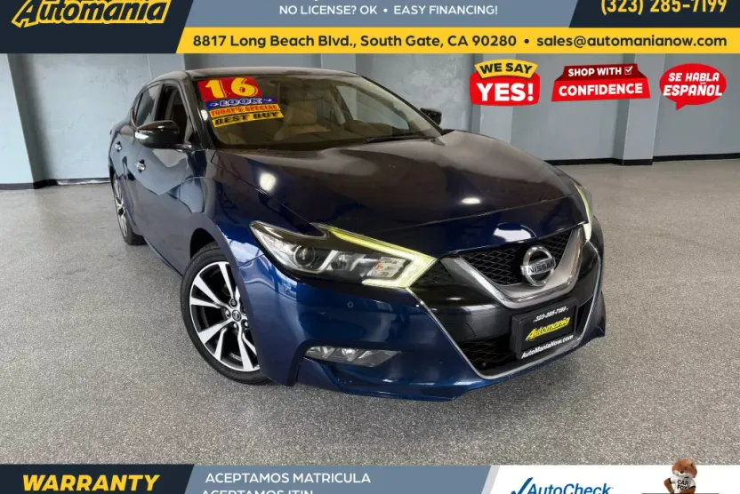 2016 Nissan Maxima SR photo 1