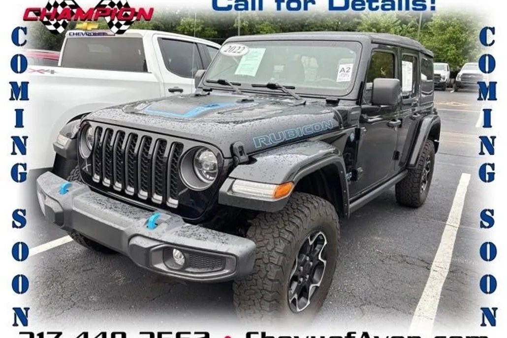 2022 Jeep Wrangler 4xe Unlimited Rubicon photo 1