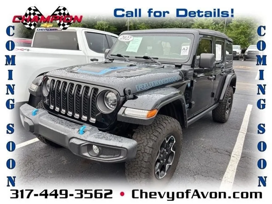 2022 Jeep Wrangler 4xe Unlimited Rubicon photo 1