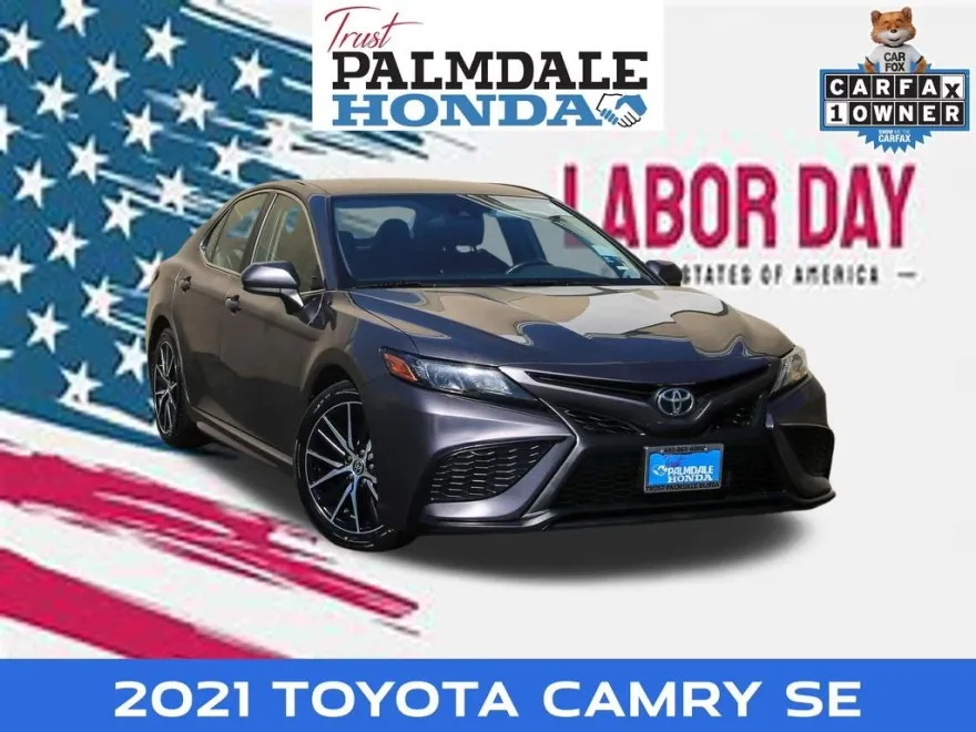 2021 Toyota Camry SE photo 1