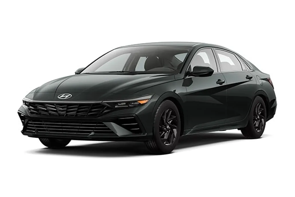 2025 Hyundai Elantra Hybrid Blue photo 1