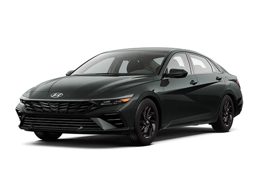2025 Hyundai Elantra Hybrid Blue photo 1