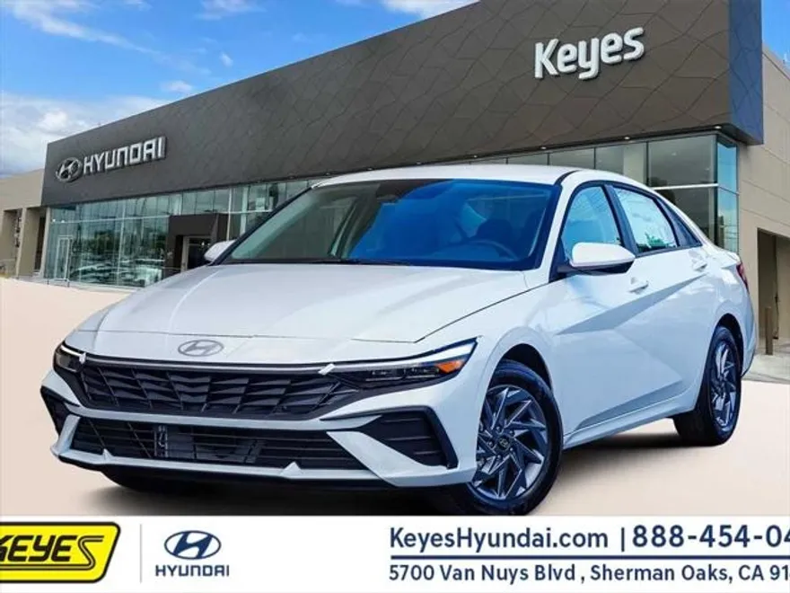 2025 Hyundai Elantra Hybrid Blue photo 1