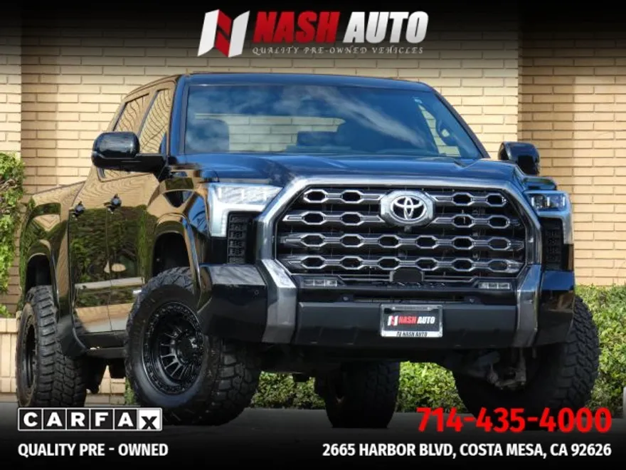 2024 Toyota Tundra CrewMax Platinum photo 1