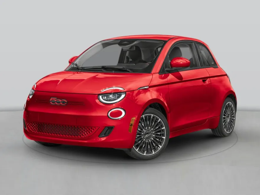 2024 Fiat 500e Red photo 1