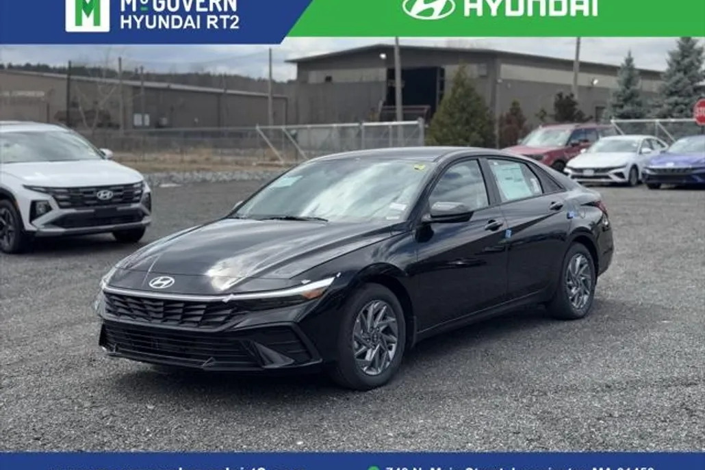 2025 Hyundai Elantra Hybrid Blue photo 1