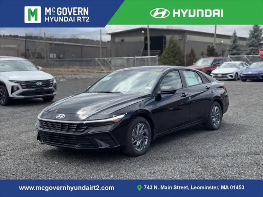 2025 Hyundai Elantra Hybrid Blue photo 1