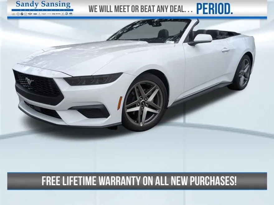 2025 Ford Mustang EcoBoost Convertible photo 1