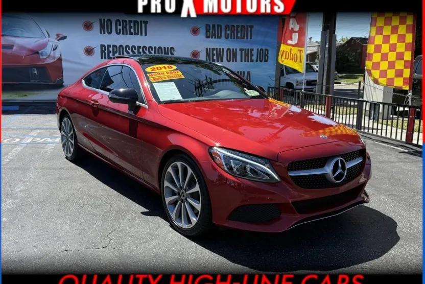 2018 Mercedes Benz C 300 Coupe photo 1