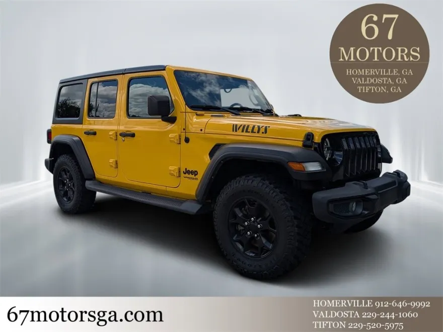 2021 Jeep Wrangler Unlimited Willys photo 1