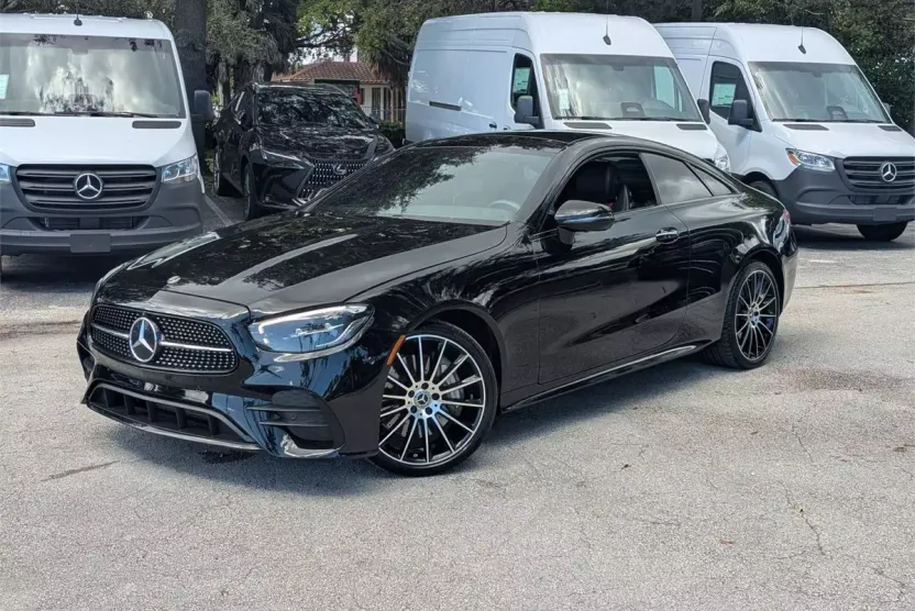 2021 Mercedes Benz E 450 4MATIC Coupe photo 1