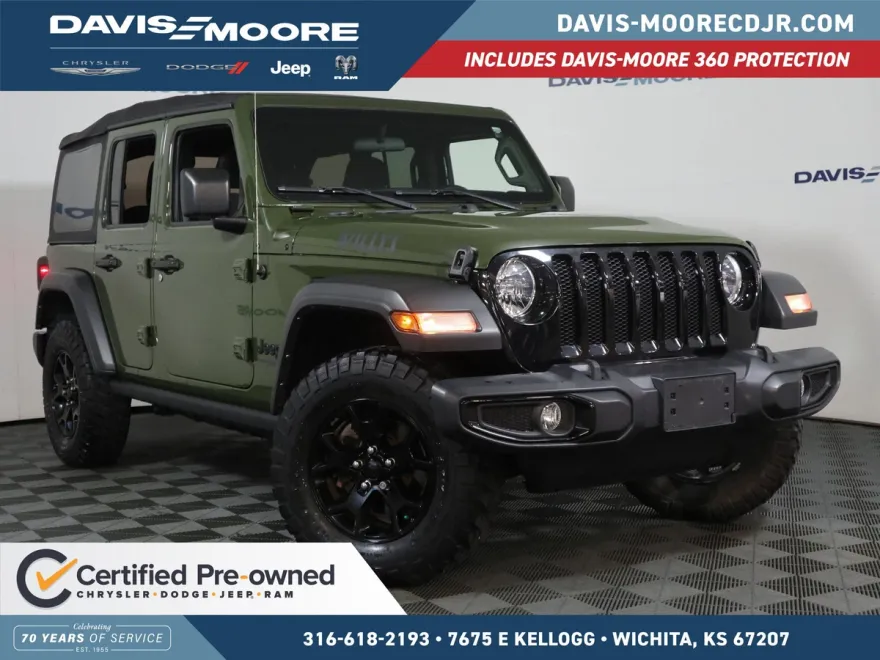 2021 Jeep Wrangler Unlimited Willys Sport photo 1