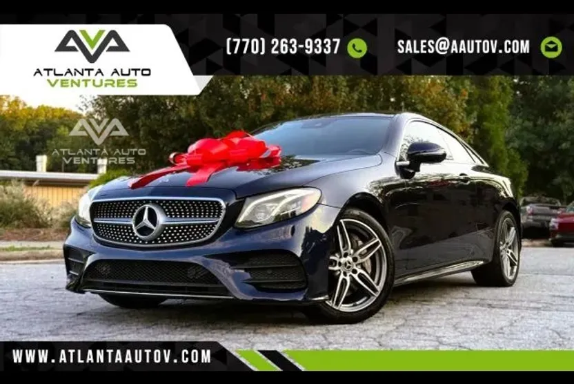 2018 Mercedes Benz E 400 4MATIC Coupe photo 1