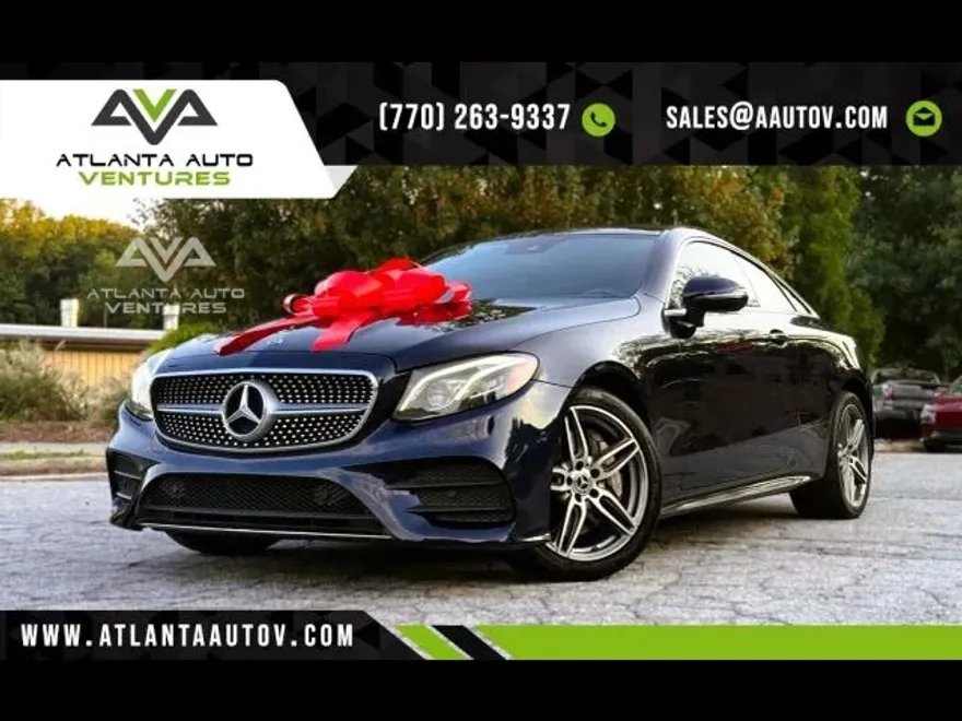 2018 Mercedes Benz E 400 4MATIC Coupe photo 1