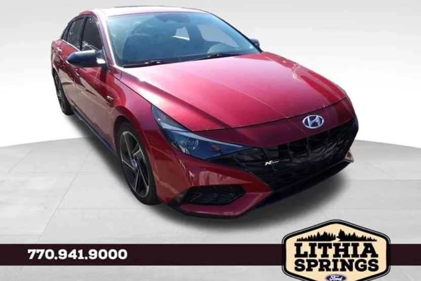 2022 Hyundai Elantra N Line photo 1
