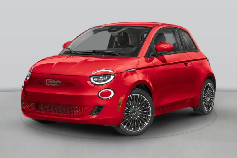 2024 Fiat 500e Red photo 1