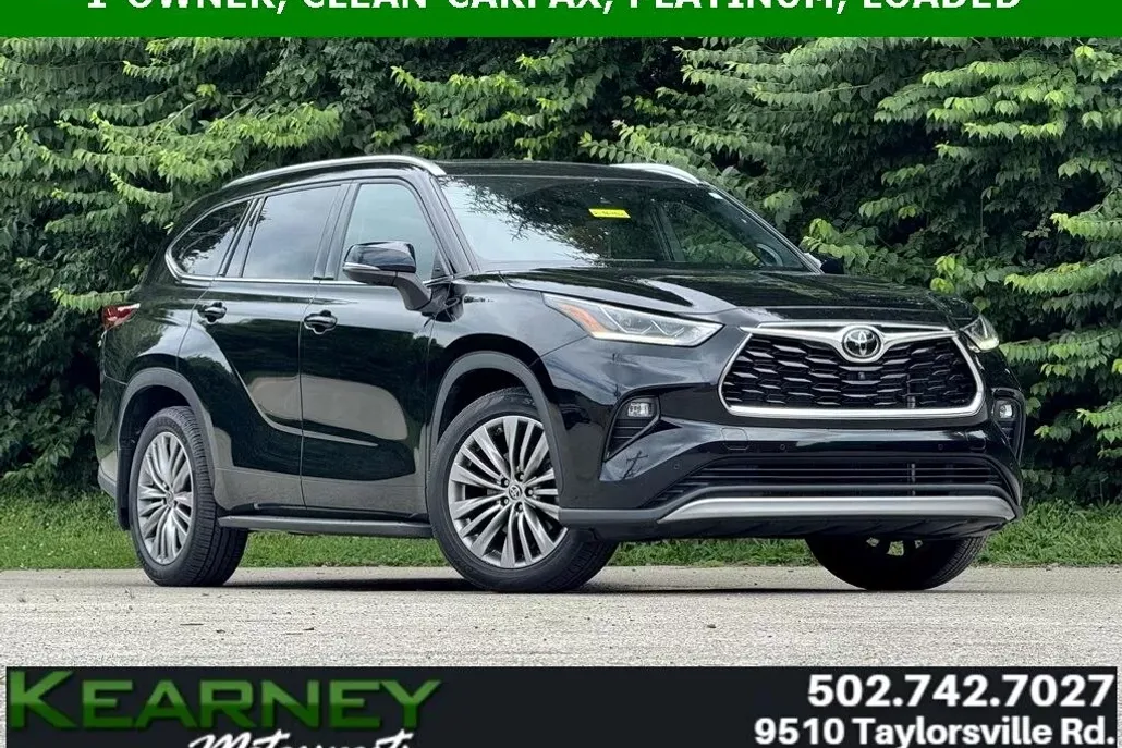 2021 Toyota Highlander Platinum photo 1