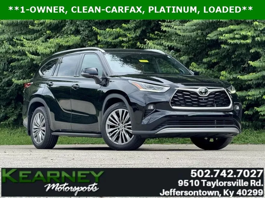2021 Toyota Highlander Platinum photo 1