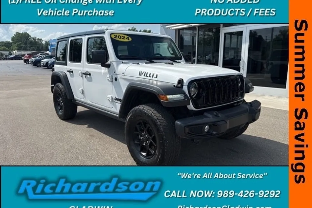 2024 Jeep Wrangler Willys photo 1