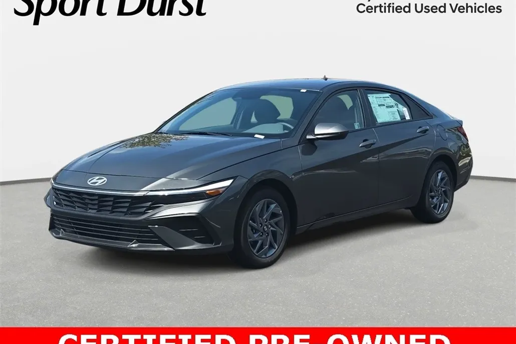 2025 Hyundai Elantra Hybrid Blue photo 1
