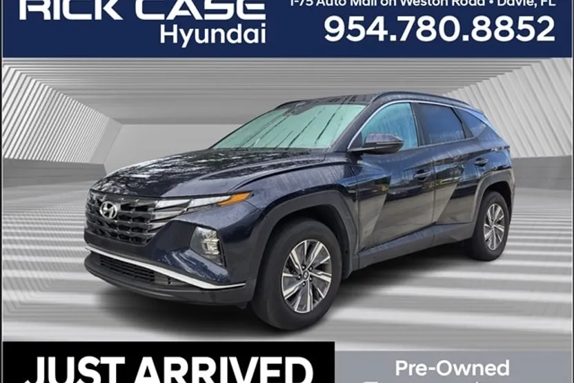 2022 Hyundai Tucson Hybrid Blue photo 1