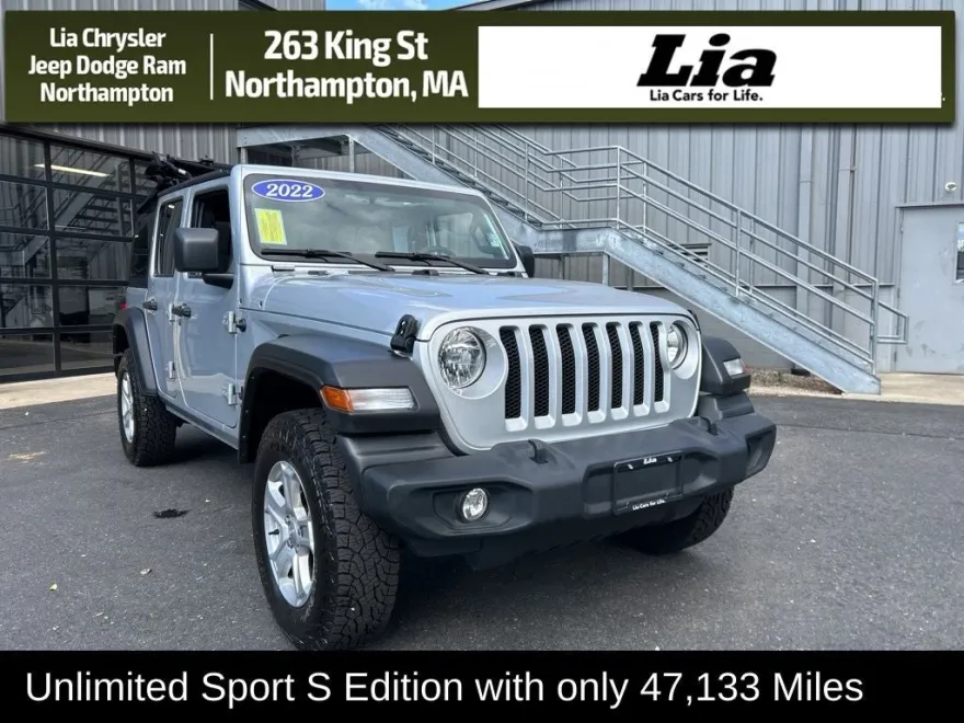 2022 Jeep Wrangler Unlimited Sport S photo 1