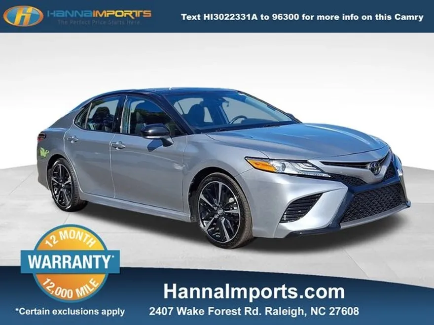2020 Toyota Camry XSE photo 1